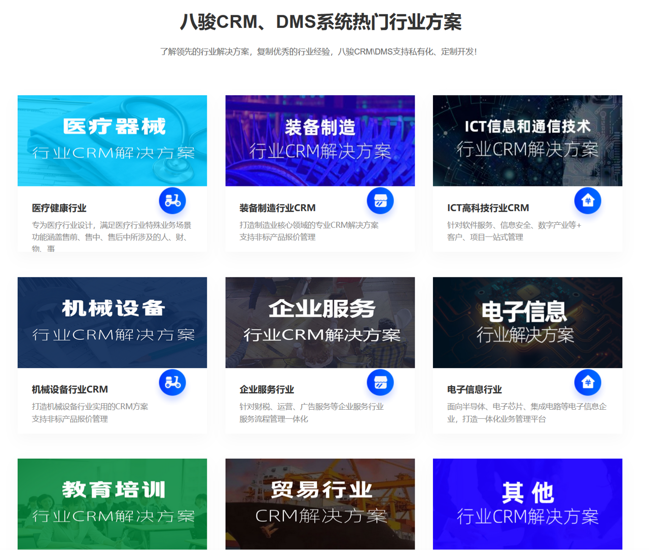 行業解決方案