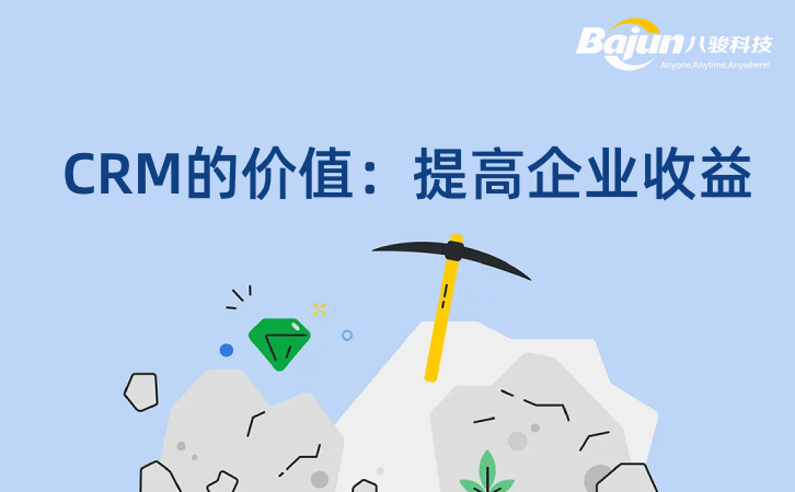 <b>CRM的價值:提高企業收益</b>